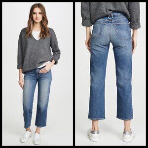 💕SLVRLAKE💕 London Crop Jeans ~ Campfire Blues 23 NWT